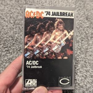 AC DC '74 Jailbreak Cassette Tape